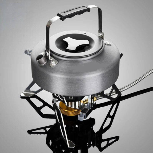 Promo Flash 50% — Réchaud de Camping 3 Feux 5800W avec Allumage Piézo, Puissant et Réglable, Résistant au Vent, Boîte de Rangement, Pour Cuisine Extérieure 🏕️