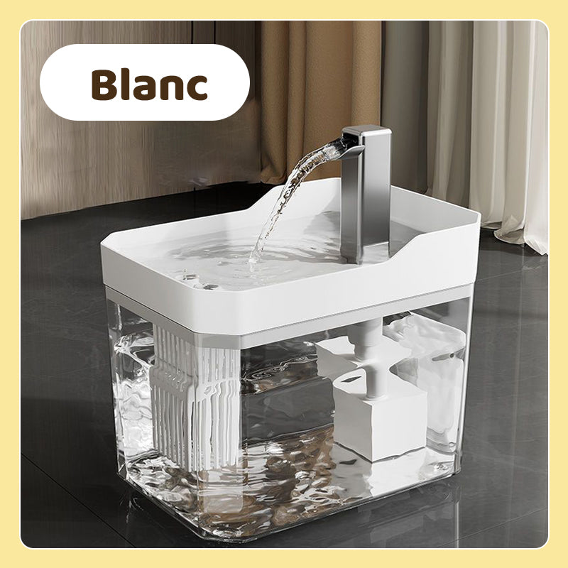 🔥 50% DE RÉDUCTION - Fontaine à Eau Automatique pour Animaux, Capacité 1,5 L, Fonctionnement Silencieux et Écoulement Continu pour une Hydratation Optimale 🐱💧