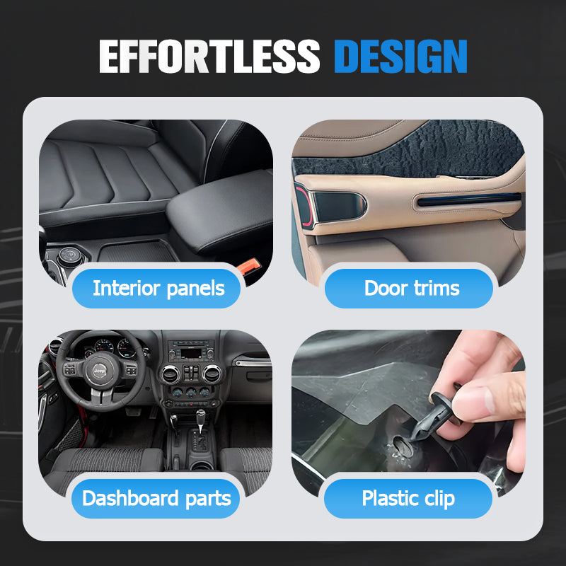 Pince à Clips de Précision pour Fixation des Composants Plastiques Automobiles