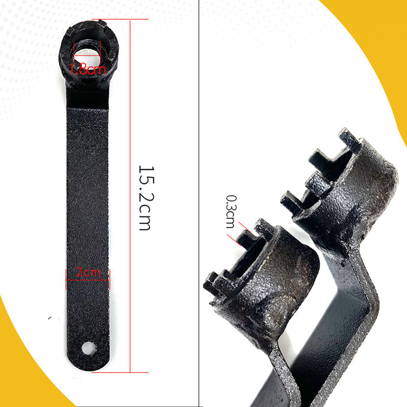 🔥 1 acheté, 1 offert ! Clé de Réglage à 4 Griffes pour Meuleuse d'Angle – Acier Antidérapant, Changement de Lame Rapide 🔧⚙️