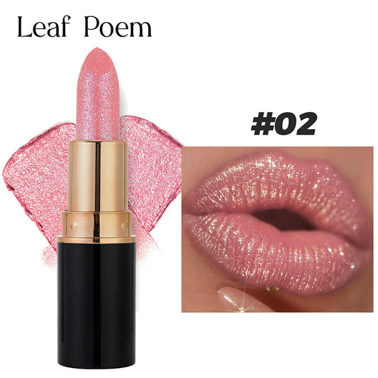 Offre du Jour Exceptionnelle : 1 Acheté = 1 Offert — Rouge à Lèvres Pailleté, Waterproof et Hydratant 💄✨