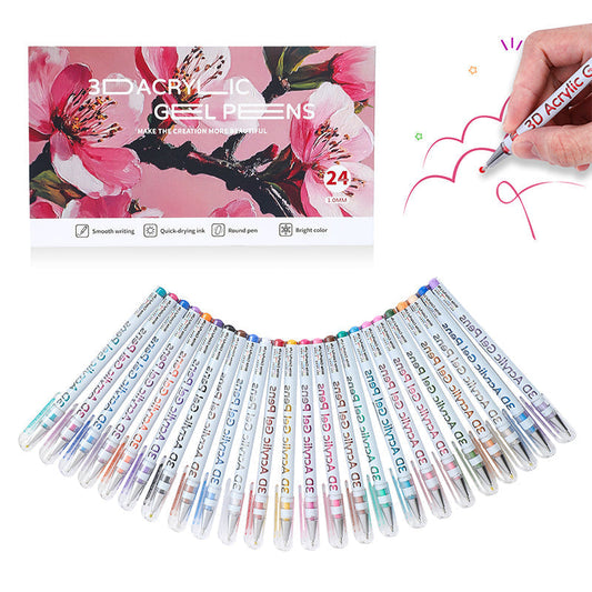 ⏳Spécial à durée limitée⏰Ensemble de stylos gel multicolores🎨🖋️