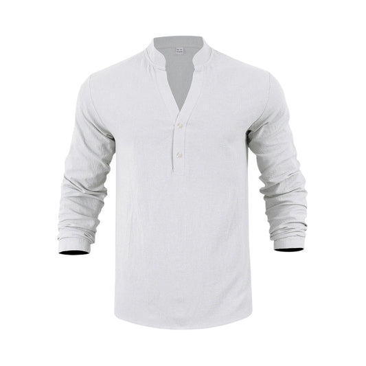 📢📢50 % de réduction !! ⏰T-shirt Henley décontracté pour homme, style automnal