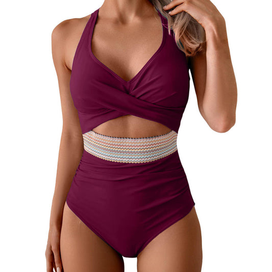 Maillot de bain une pièce confortable et élégant pour femme