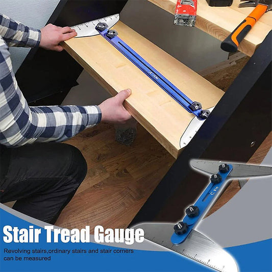 Gabarit de Mesure Professionnel pour Marches d'Escalier