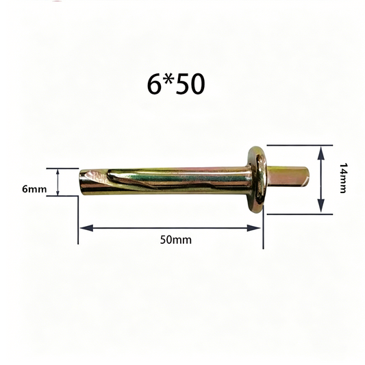Promo éclair 50% : Ensemble de 60 ancres à marteau professionnelles – Acier galvanisé à haute résistance pour béton et brique, fixation rapide et sécurisée 🧱⚒️