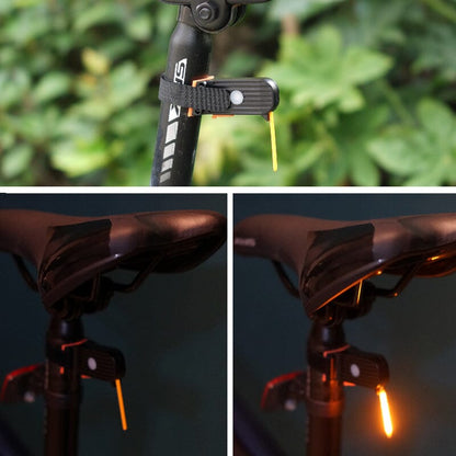 Cadeau idéal : Feu arrière LED pour vélo — sécurité et visibilité maximales 🚴✨ À moitié prix aujourd'hui seulement !