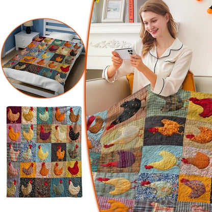 🎁 Couverture de sieste ultra tendance et confort absolu 🐔