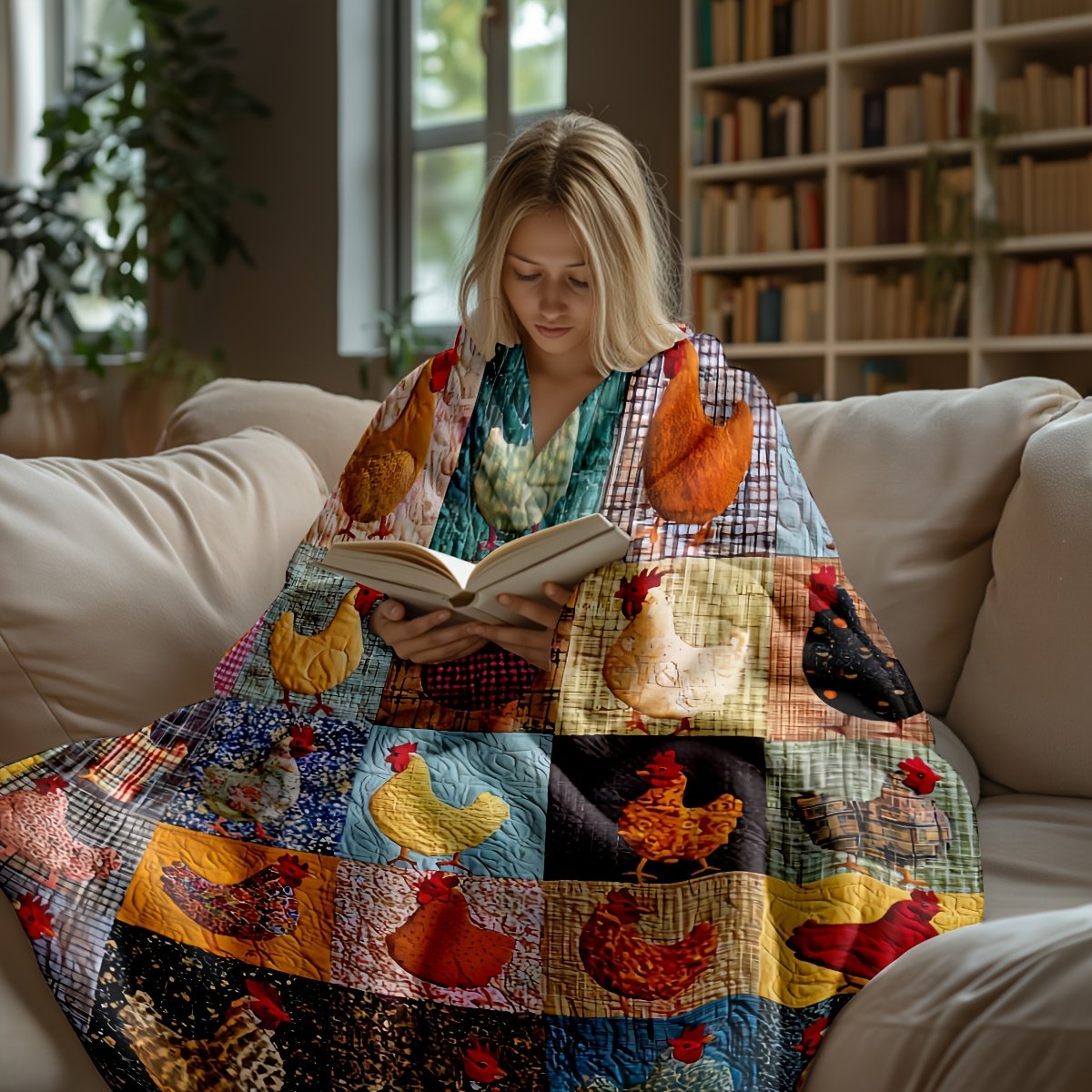 🎁 Couverture de sieste ultra tendance et confort absolu 🐔