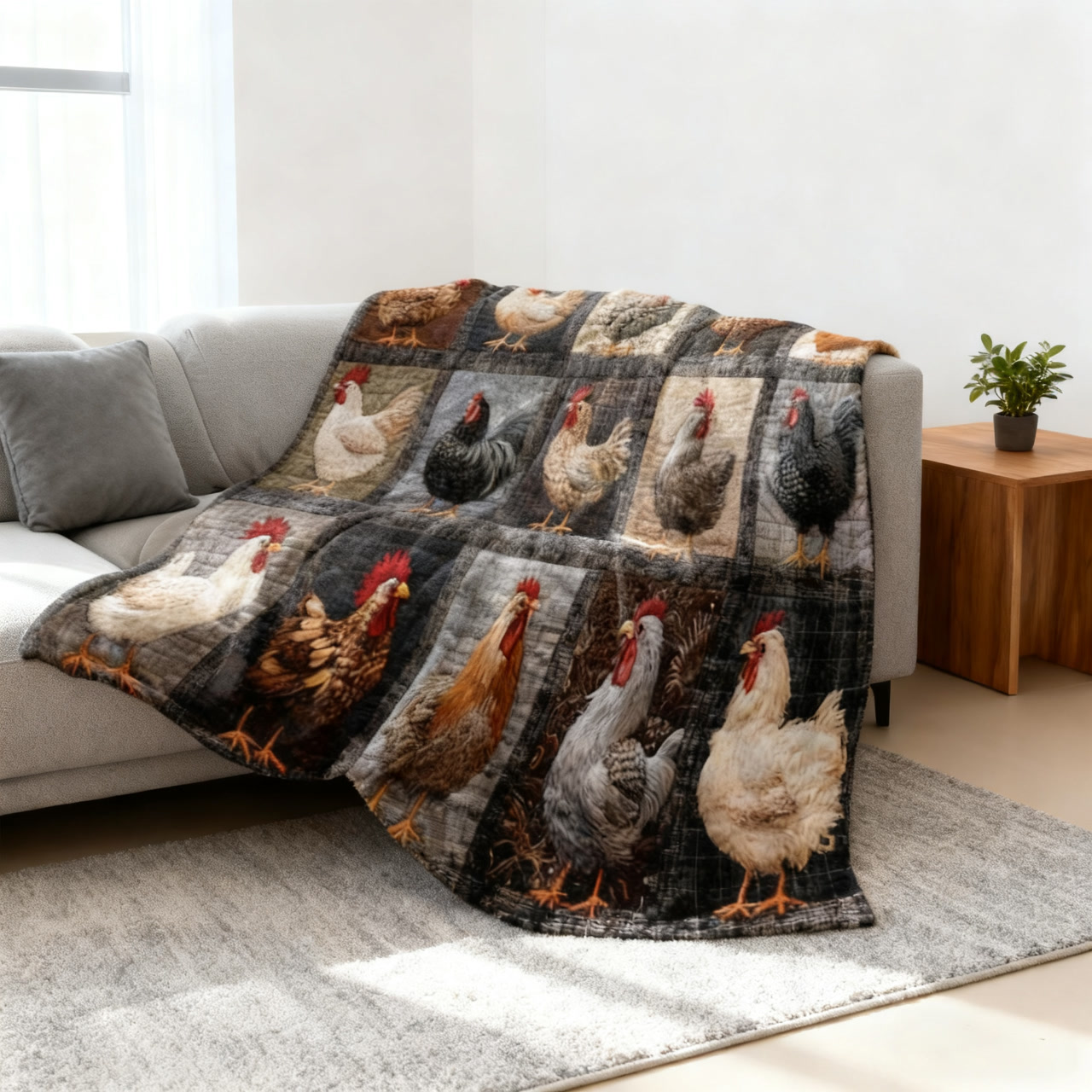 🎁 Couverture de sieste ultra tendance et confort absolu 🐔