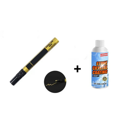 Stylo de restauration pour pierre tombale – Facile à utiliser, résultat impeccable en un seul geste 🖌️🪦【Offre Flash】