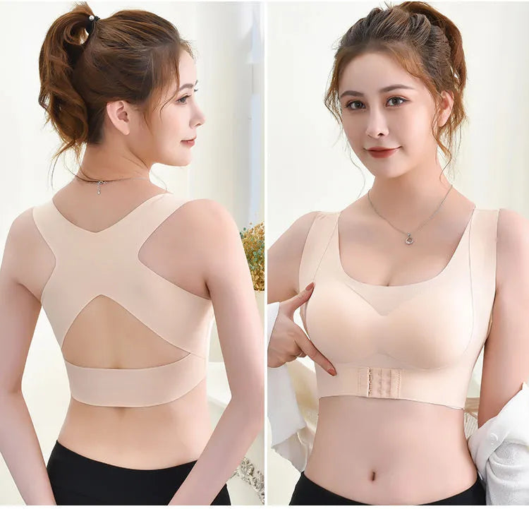 🏆 50% DE RÉDUCTION ! 💐Soutien-gorge sans armatures AlignLift Posture-Perfect : confort optimal toute la journée, respirant et idéal pour l’été 💕.