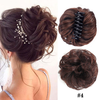 ✨Perruque à Pinces avec Cheveux Naturels – Look Naturel et Facile à Porter