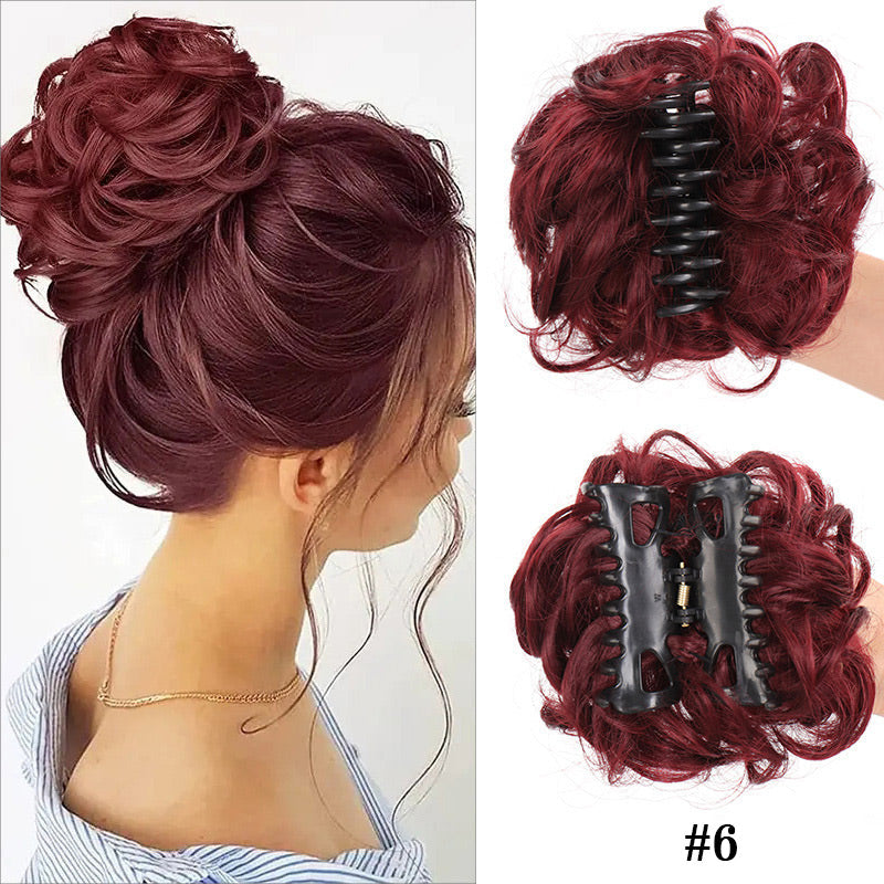 ✨Perruque à Pinces avec Cheveux Naturels – Look Naturel et Facile à Porter