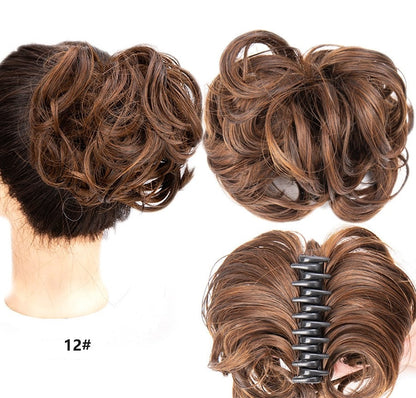 ✨Perruque à Pinces avec Cheveux Naturels – Look Naturel et Facile à Porter