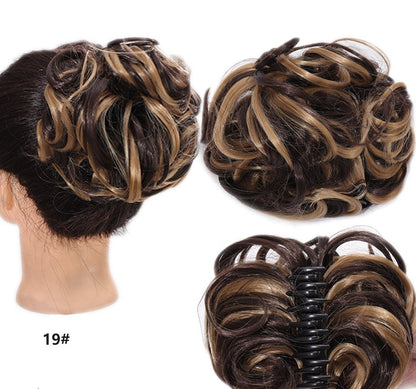 ✨Perruque à Pinces avec Cheveux Naturels – Look Naturel et Facile à Porter