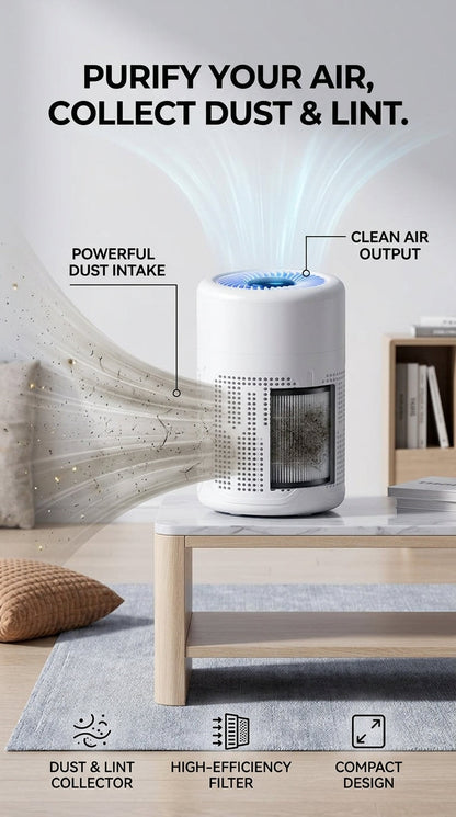 Purificateur d'air intelligent avec fonction aspirateur
