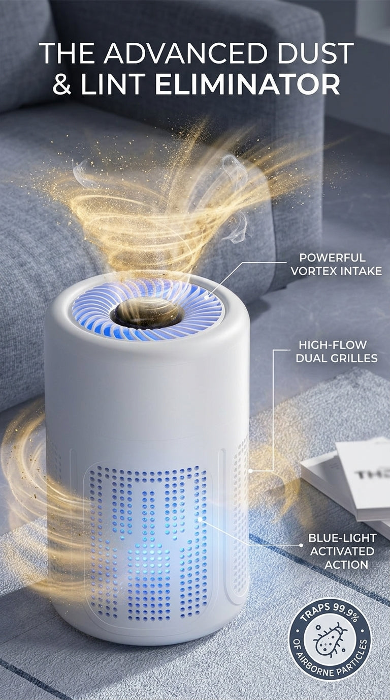 Purificateur d'air intelligent avec fonction aspirateur