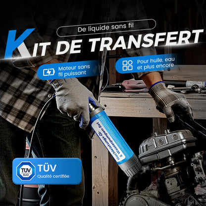 51% de réduction ! Ensemble Pompe à Huile et Eau Haute Puissance — Performances Élevées, Portable et Multifonctionnel 💪🔋✨