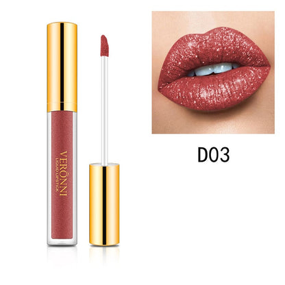 Offre hivernale exclusive : 1 acheté = 1 offert – Rouge à lèvres liquide pailleté métallisé Diamond