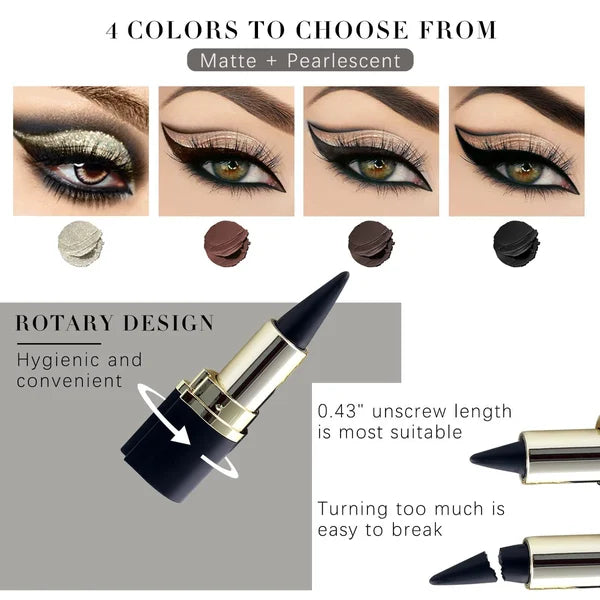 Eyeliner Mat à Séchage Ultra-Rapide – Pack Économique à partir de 2 pièces 🌸🌸