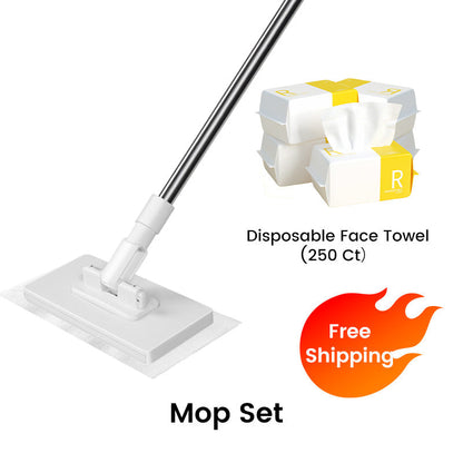 🔥 Promo exclusive -60% sur la Serpillère Réutilisable avec Pince Biomimétique Auto-Serrante, Manche Télescopique 100 cm, Rotation 360° et Écologique (Multi-Surfaces) !