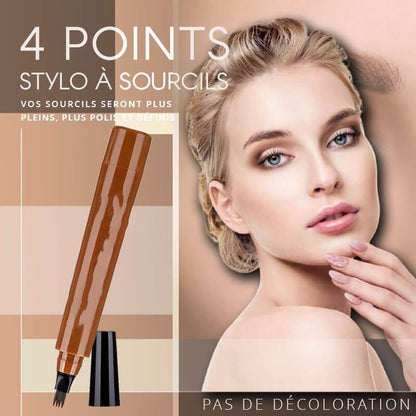 🔥Crayon à sourcils 4-End Natural — créez rapidement des sourcils élégants et parfaitement définis🔥