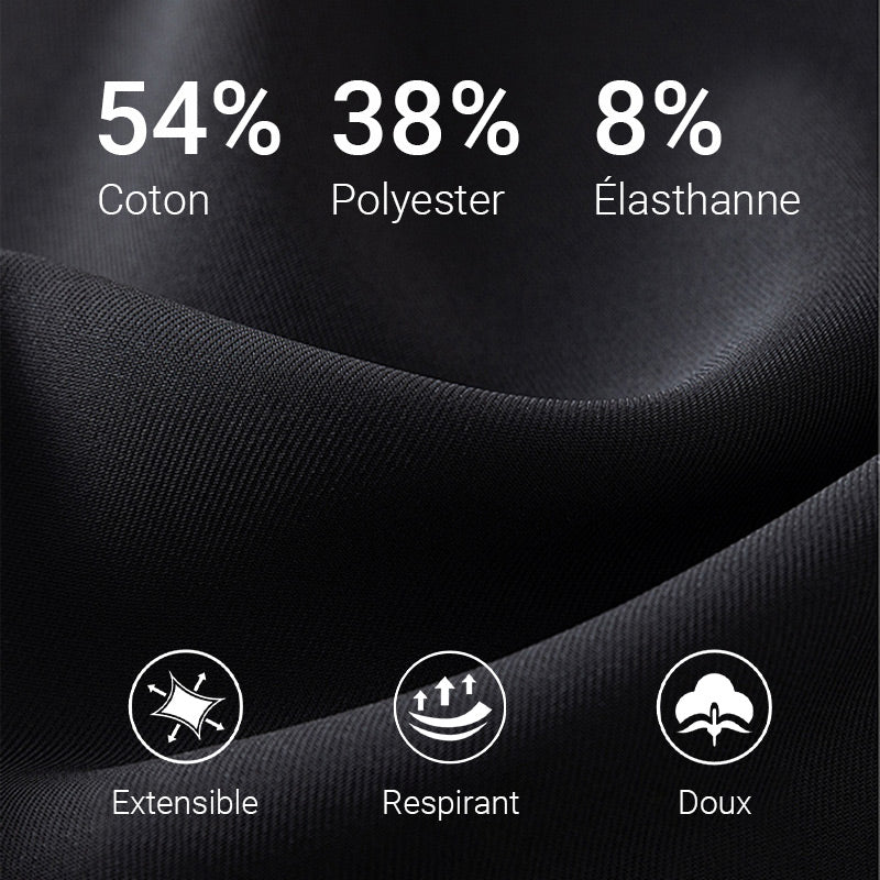 ✨️Ensemble 2 pièces haut à manches longues et pantalon à col rond