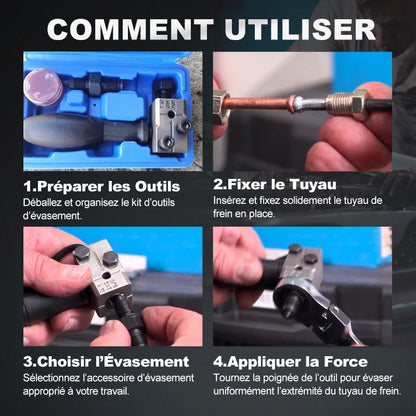 🔥 -55% DE RÉDUCTION : Kit d'outils universel pour freins de voiture — précision 4,75 mm, haute efficacité, sécurité et stabilité