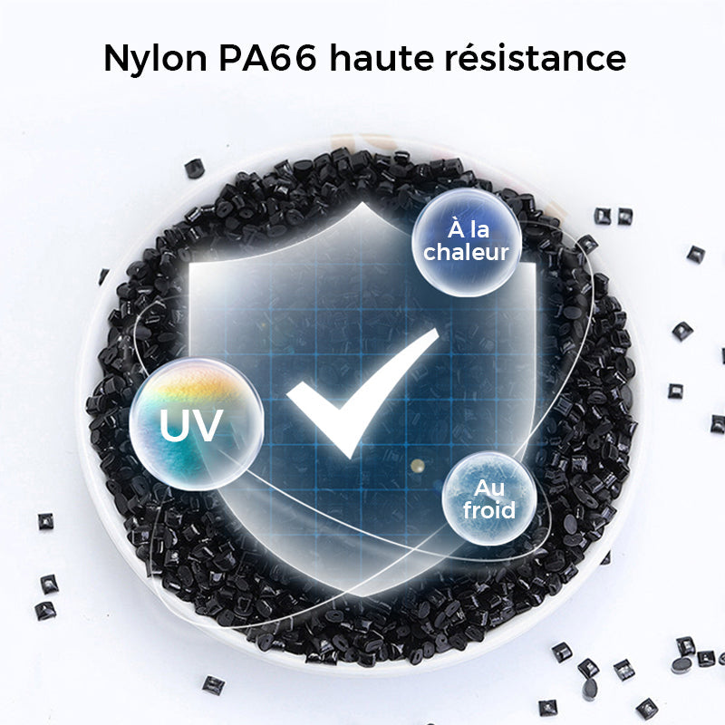 💥🧷 Boucle universelle en nylon pour câble – Serrage rapide, fiable et durable