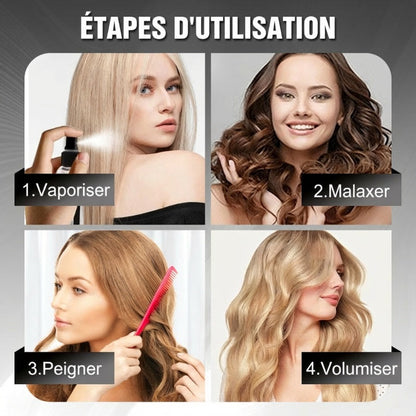 Vente flash – Spray volumateur protéiné pour cheveux, pour un volume immédiat et un soin fortifiant