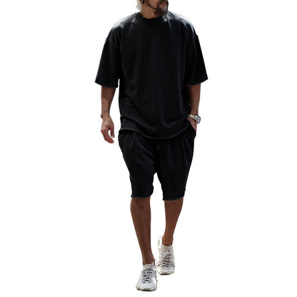 👕50 % DE RÉDUCTION 🏃 | Ensemble de sport sans manches pour homme – Coupe décontractée et évacuation de l'humidité