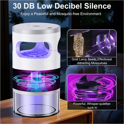 🦟 Promo limitée – Économisez 40% sur l’Appareil Anti-Insectes LED d’Intérieur : capture physique, fonctionnement silencieux et veilleuse intégrée ✨