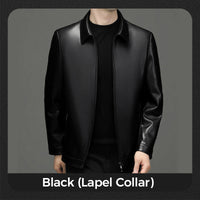❄️Soldes d'hiver : 50 % de réduction🔥Veste en Cuir PU Classique pour Homme