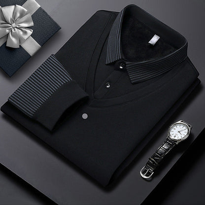 🔥50% DE RÉDUCTION ! 🍂 Chemise à Col Rayé 2 Pièces 👔📦
