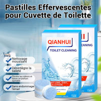 ✨🚽 Tablettes effervescentes nettoyantes pour toilettes – détartrage et décontamination, élimination des dépôts urinaires et des odeurs