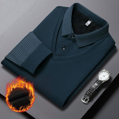 🔥50% DE RÉDUCTION ! 🍂 Chemise à Col Rayé 2 Pièces 👔📦