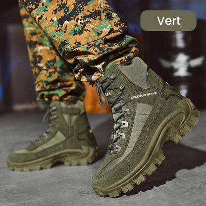 🥾48 % de réduction – Offre spéciale!🔥Bottes de sport tactiques montantes💧Imperméables & antidérapantes, durabilité améliorée