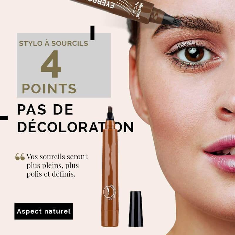 🔥Crayon à sourcils 4-End Natural — créez rapidement des sourcils élégants et parfaitement définis🔥