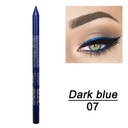 Eyeliner Coloré à longue tenue – Waterproof 24h 💧✨
