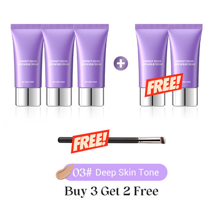 ✨ Perfect Cover Serum BB Cream – BB crème enrichie d’un sérum au lysat de ferment de bifida pour une couvrance parfaite