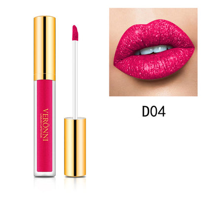 Offre hivernale exclusive : 1 acheté = 1 offert – Rouge à lèvres liquide pailleté métallisé Diamond