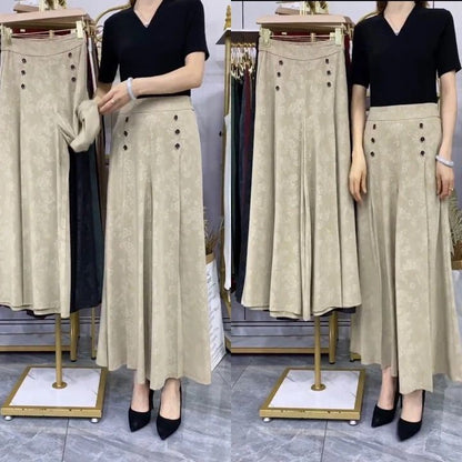 Pantalon à taille haute