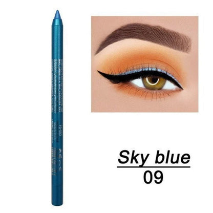 Eyeliner Coloré à longue tenue – Waterproof 24h 💧✨