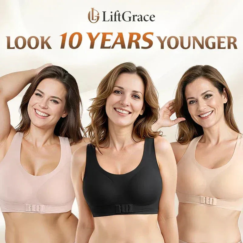 🏆 50% DE RÉDUCTION ! 💐Soutien-gorge sans armatures AlignLift Posture-Perfect : confort optimal toute la journée, respirant et idéal pour l’été 💕.