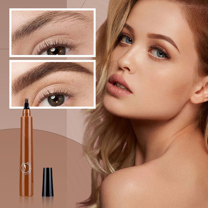 🔥Crayon à sourcils 4-End Natural — créez rapidement des sourcils élégants et parfaitement définis🔥