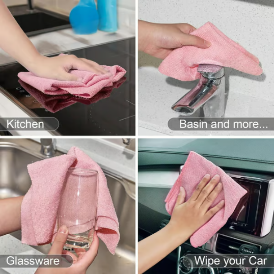 Offre trio: 3 pour le prix de 2 — Rouleau de tissu microfibre réutilisable ♻️🔥