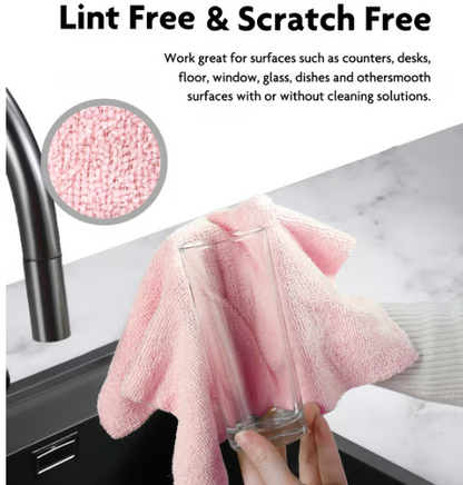 Offre trio: 3 pour le prix de 2 — Rouleau de tissu microfibre réutilisable ♻️🔥