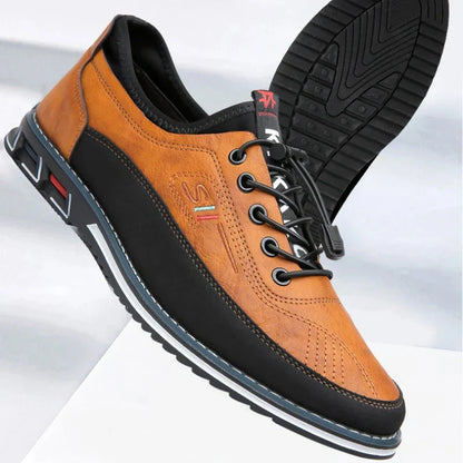 ⏰🔥 PROMO FLASH 50% ! Chaussures Classiques en Cuir pour Homme – Cuir de Qualité Supérieure, Semelle en Caoutchouc, Confort Optimal, Polyvalentes pour Toutes Occasions ✨