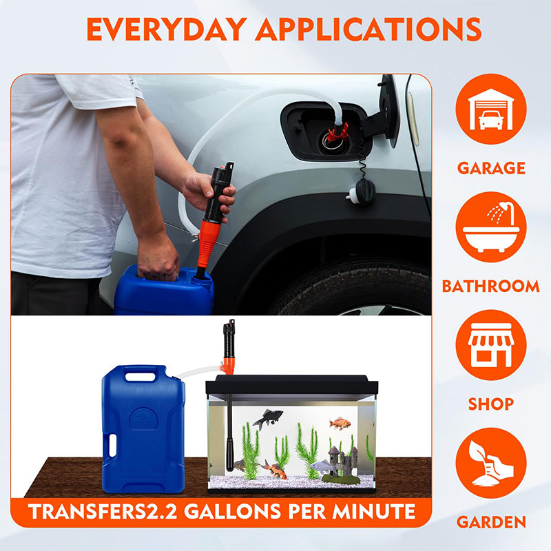 Nouveauté 2026 : Pompe de Transfert Électrique Portable – Utilisations Multiples (Eau & Carburant) – Promo -50%